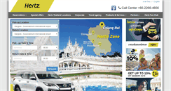 Desktop Screenshot of hertzthailand.com